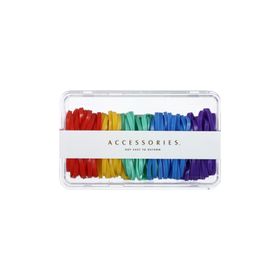 Miniso 100 Parça Büyük Halkalı Lastik Toka