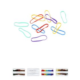 Miniso 100 Parça Büyük Halkalı Lastik Toka