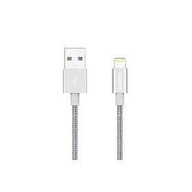Miniso 2.4A Gri Apple Lightning USB Şarj Kablosu