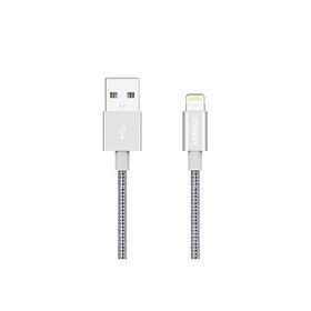 Miniso 2.4A Gri Apple Lightning USB Şarj Kablosu