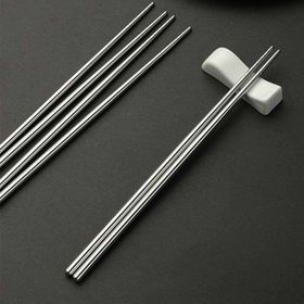 Miniso 23 cm 3 Çift Paslanmaz Çelik Chopstick