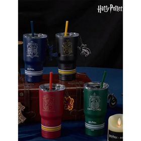 Miniso 580 ml Harry Potter Lisanslı Pipetli Termos