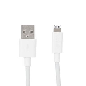 Miniso Beyaz 1 mt Lightning Konnektörlü Hızlı Şarj ve Senkronizasyon Kablosu
