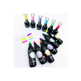 Miniso Galaksi Desenli 6'lı Fosforlu Kalem