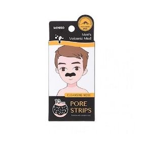 Miniso Volkanik Çamurlu 10 Paket Erkek Burun Bandı