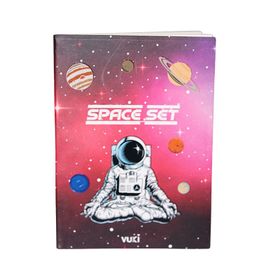 Miniso Vuki 12*8,5 cm Astronot Minik Not Defteri