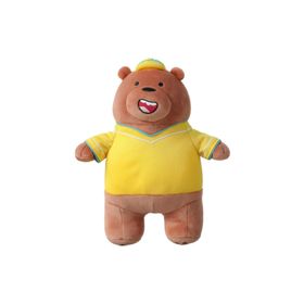 MINISO We Bare Bears Kıyafetli Grizzly Peluş Oyuncak
