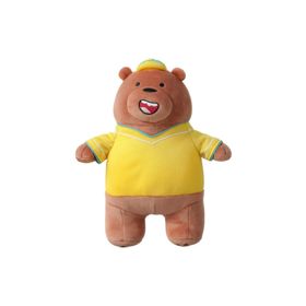 MINISO We Bare Bears Kıyafetli Grizzly Peluş Oyuncak