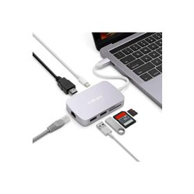 Minix NEO-C-GGR USB-C 7in1 Space Grey Multiport Adaptör