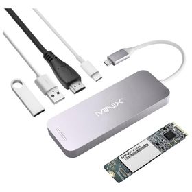 Minix USB-C Multiport 240 GB Space Gray SSD