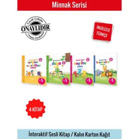 Minnak Serisi Renkler ve Şekiller - Sayılar - Doğa - Hayvanlar - Feyyaz Ulaş