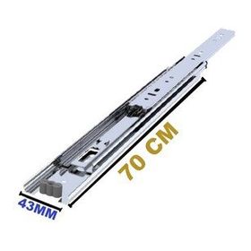 Minnes 43 mm Teleskopik Çekmece Rayı