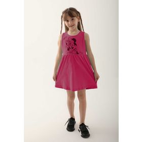 Minnie Mouse D4860-3 Karanfil Kız Çocuk Elbise