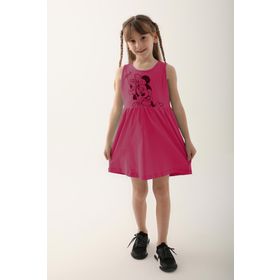 Minnie Mouse D4860-3 Karanfil Kız Çocuk Elbise