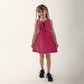 Minnie Mouse D4860-3 Karanfil Kız Çocuk Elbise