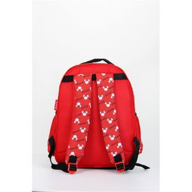 Minnie Mouse Otto-41273 Minnie Due Iconic Kırmızı Siyah Beyaz İlkokul Sırt Çantası