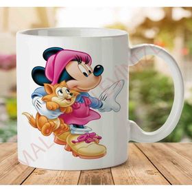 Minnie Mouse Png Clipart Baskılı Kupa Bardak