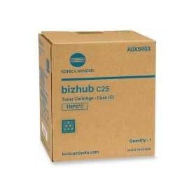 Minolta TNP27C Bizhup C25 Mavi Toner