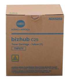Minolta TNP27Y Bizhup C25 Sarı Toner