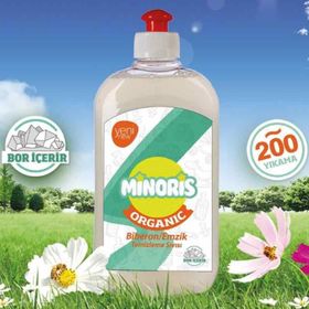 Minoris 500 ml Baby Organik Biberon ve Emzik Temizleme Sıvısı