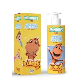 Minoris Kids 220 ml Kukuli Organik Saç ve Vücut Şampuanı