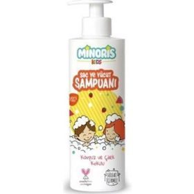 Minoris Kids 400 ml Organik Vücut ve Saç Şampuanı