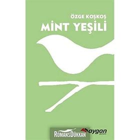 Mint Yeşili Ahşap Kuş - Özge Koşkoş