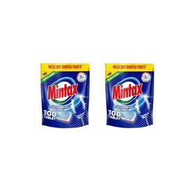 Mintax 100 Adet Bulaşık Makinesi Tablet Deterjanı