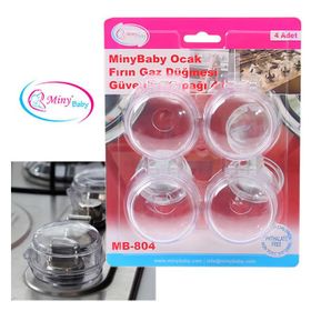 Miny Baby 2'li Ocak Fırın Gaz Düğmesi Güvenlik Kapağı