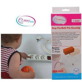 Miny Baby Ahşap Çoklu Priz Çocuk Koruyucu