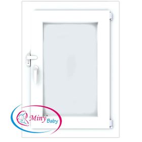 Miny Baby Beyaz Anahtarlı Pencere Kilidi