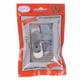 Miny Baby Beyaz Anahtarlı Pencere Kilidi