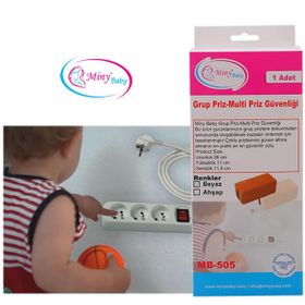 Miny Baby Beyaz Grup Priz Multi Priz Güvenliği