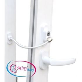 Miny Baby Beyaz Halatlı Pencere Kilidi
