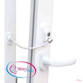 Miny Baby Beyaz Halatlı Pencere Kilidi