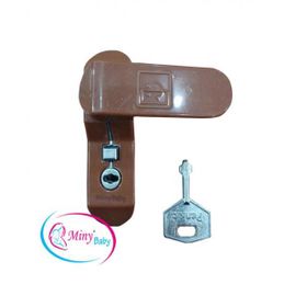 Miny Baby Kahverengi Anahtarlı Pencere Kilidi