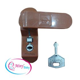 Miny Baby Kahverengi Anahtarlı Pencere Kilidi