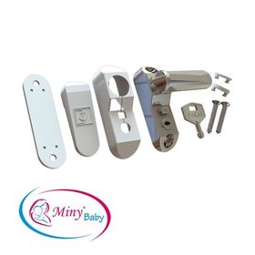Miny Baby Kahverengi Anahtarlı Pencere Kilidi