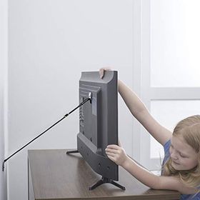 Miny Baby MB753 Siyah Metal Başlıklı Deprem Güvenlik Kayışı