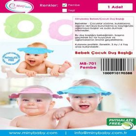 Miny Baby Pembe Duş Başlığı