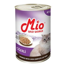 Mio 3x415 gr Ciğerli Kedi Maması