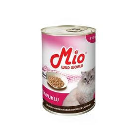 Mio 415 gr Parça Tavuklu Konserve Kedi Maması