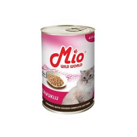 Mio 415 gr Parça Tavuklu Konserve Kedi Maması