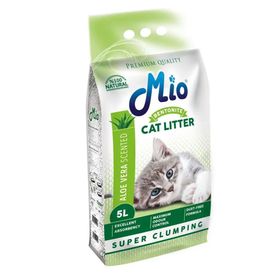 Mio 5 lt Aloe Vera İnce Bentonit Kedi Kumu