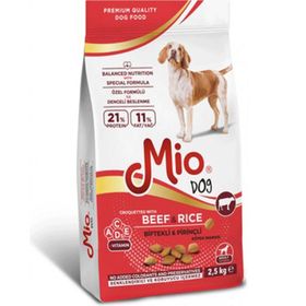 Mio Biftekli ve Pirinçli 2,5 kg Yetişkin Köpek Maması