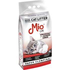 Mio Cat Aktif Karbonlu Topaklaşan Bentonit 5 lt Kedi Kumu