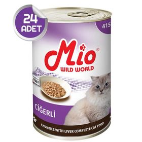 Mio Ciğerli 24x415 gr Kedi Konserve