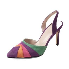 Mio Gusto 02254GNS Valentina Multi Renk Arkası Açık Kadın Topuklu Ayakkabı