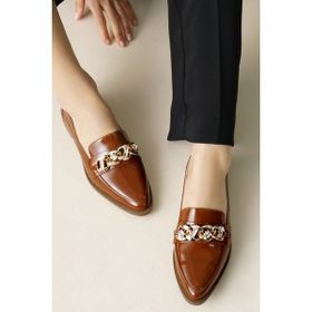 Mio Gusto Aileen Taba Kadın Loafer Ayakkabı