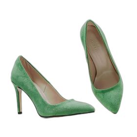 Mio Gusto Basic Yeşil Stiletto